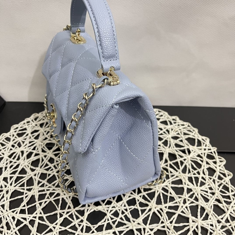 Ch**el top handle bags